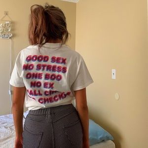 YG merchandise - Good Sex No Stress T shirt